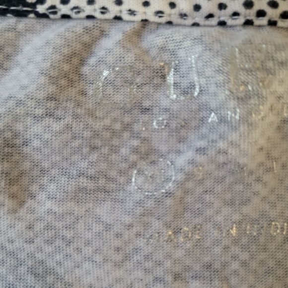 Guess y2k Black & White Graphic Vintage Crop Top - Picture 5 of 7